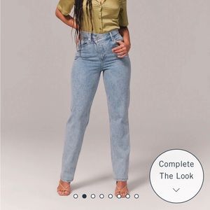 Curve Love Ultra High Rise 90s Straight Jean